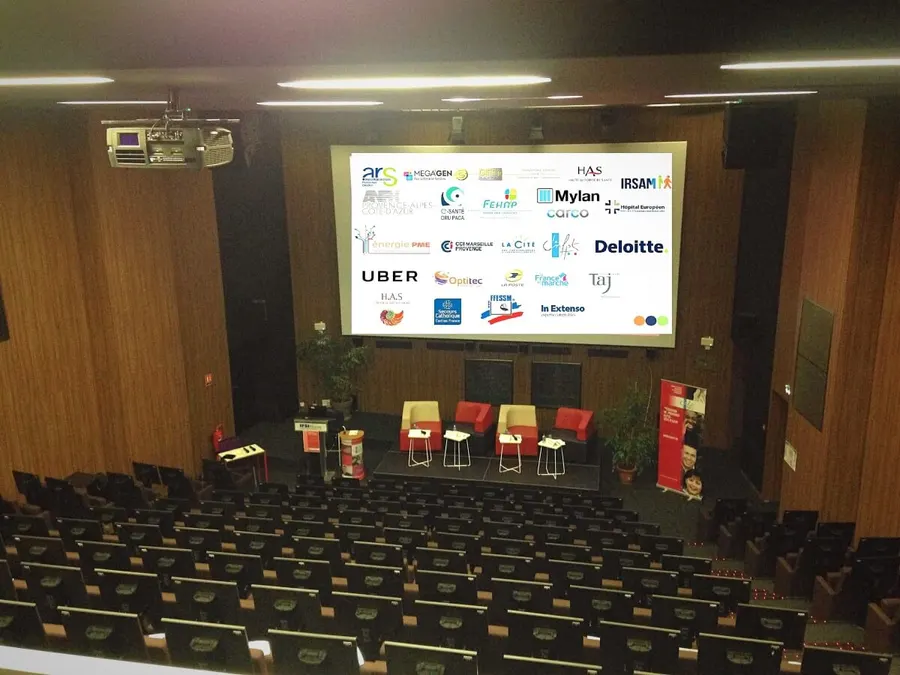 Un amphithéâtre pour vos événements d'entreprise